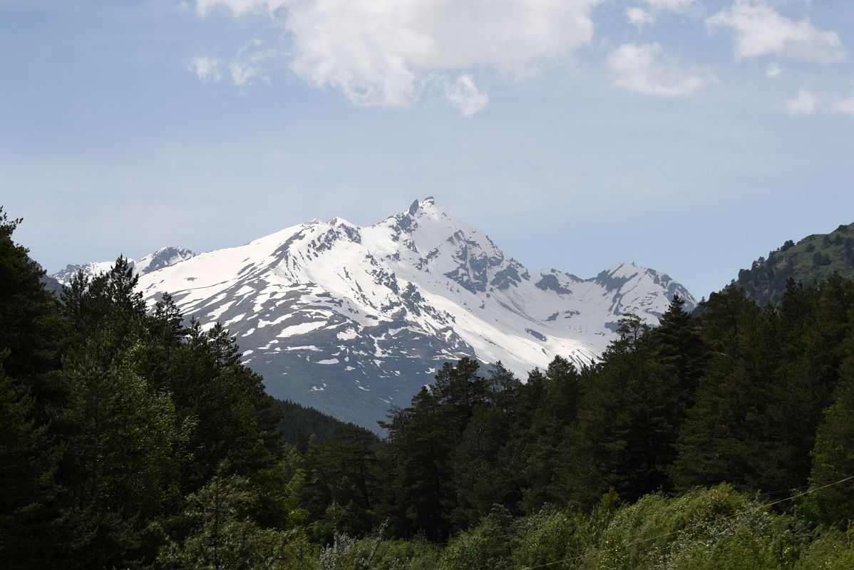 05A Azau Was The Second Mountain To Come Into View Driving To Terskol And The Mount Elbrus Climb